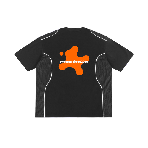 Contrast Piped Panel T-Shirt